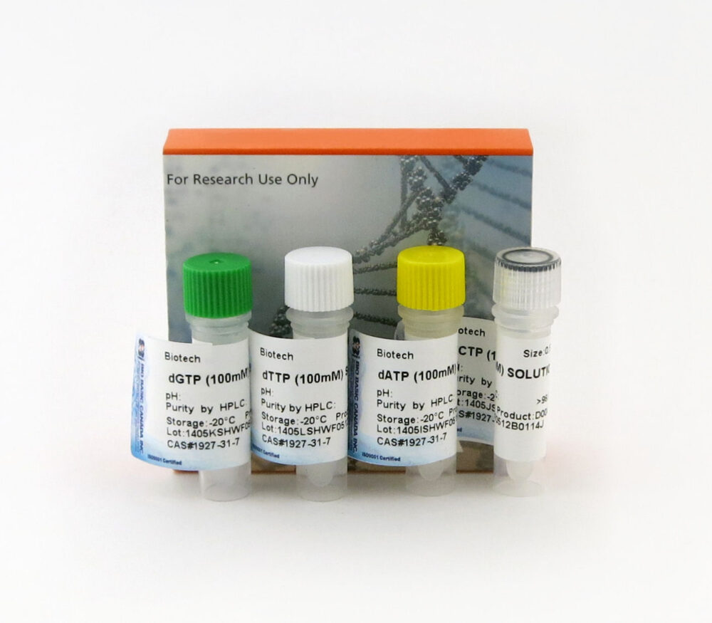 dNTP Set (100mM each) - 4x0.5ml