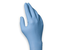 Nitrile Powder-Free Gloves, Medium, Blue, 100/Box
