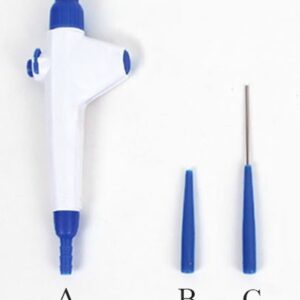 Handheld vacuum controller with single channel adapters