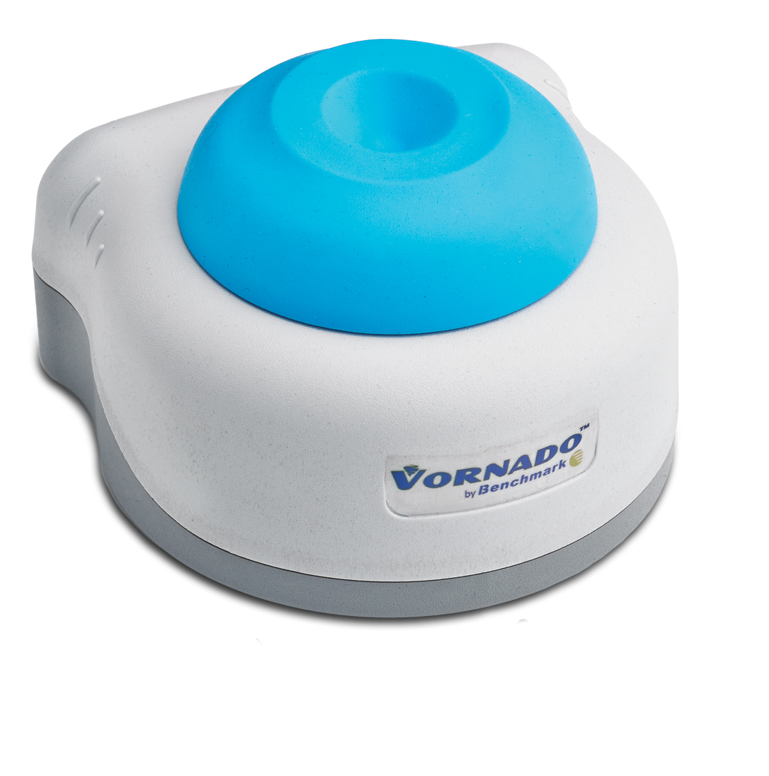 Miniature vortex mixer with blue cup head, 100 to 240V with US Plug