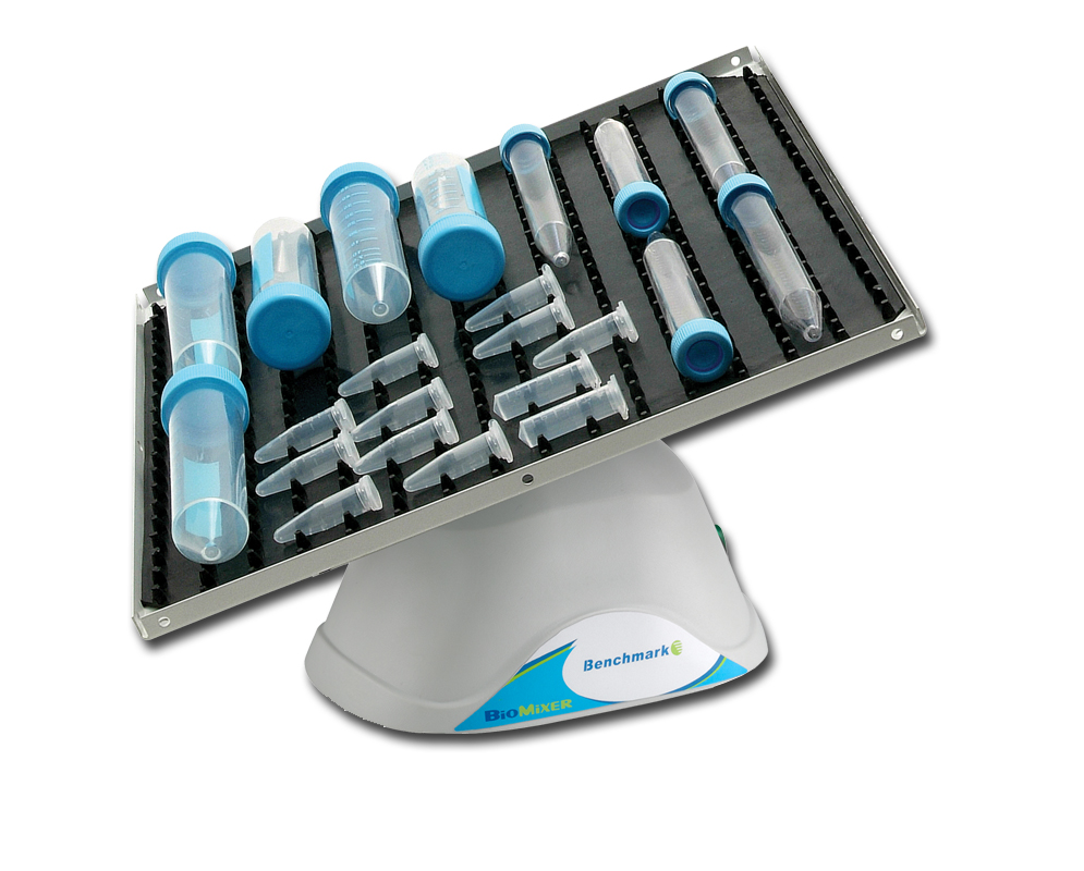 Mixer 3D Nutating Shaker, fixed speed, 12"x12" platform, dimpled mat, 115V